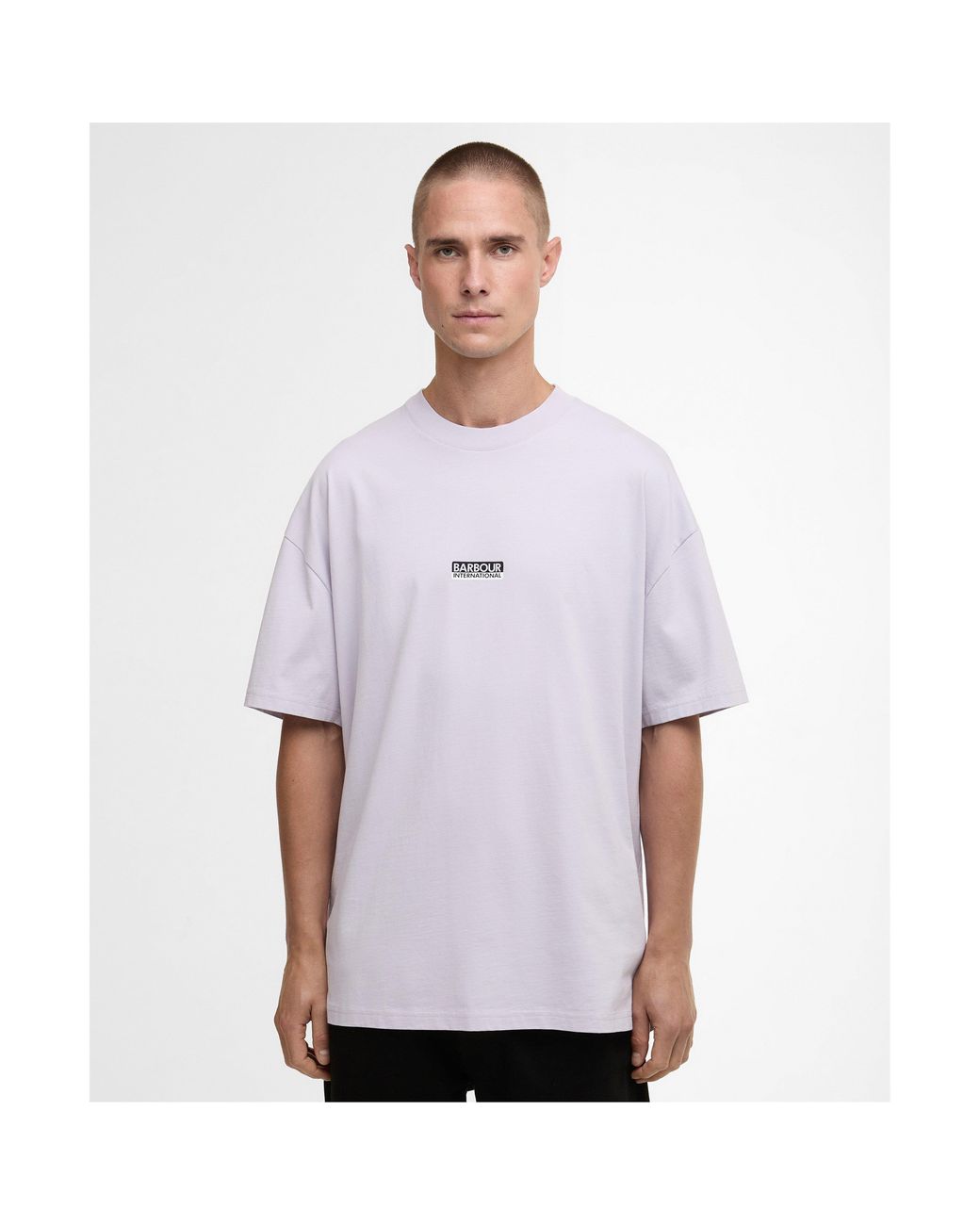 Barbour Purple T-Shirt for men