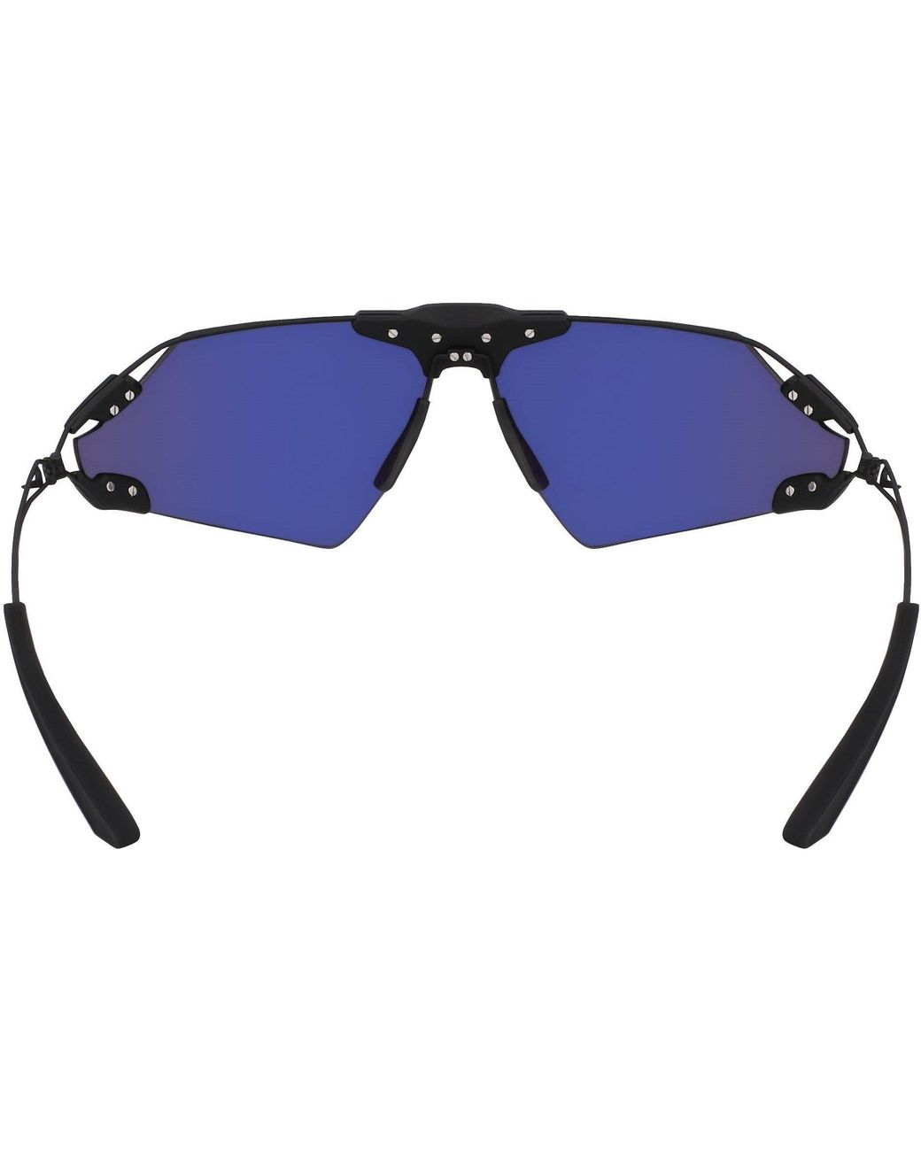 Nike Blue Zeus Edge P Wrap Sunglasses
