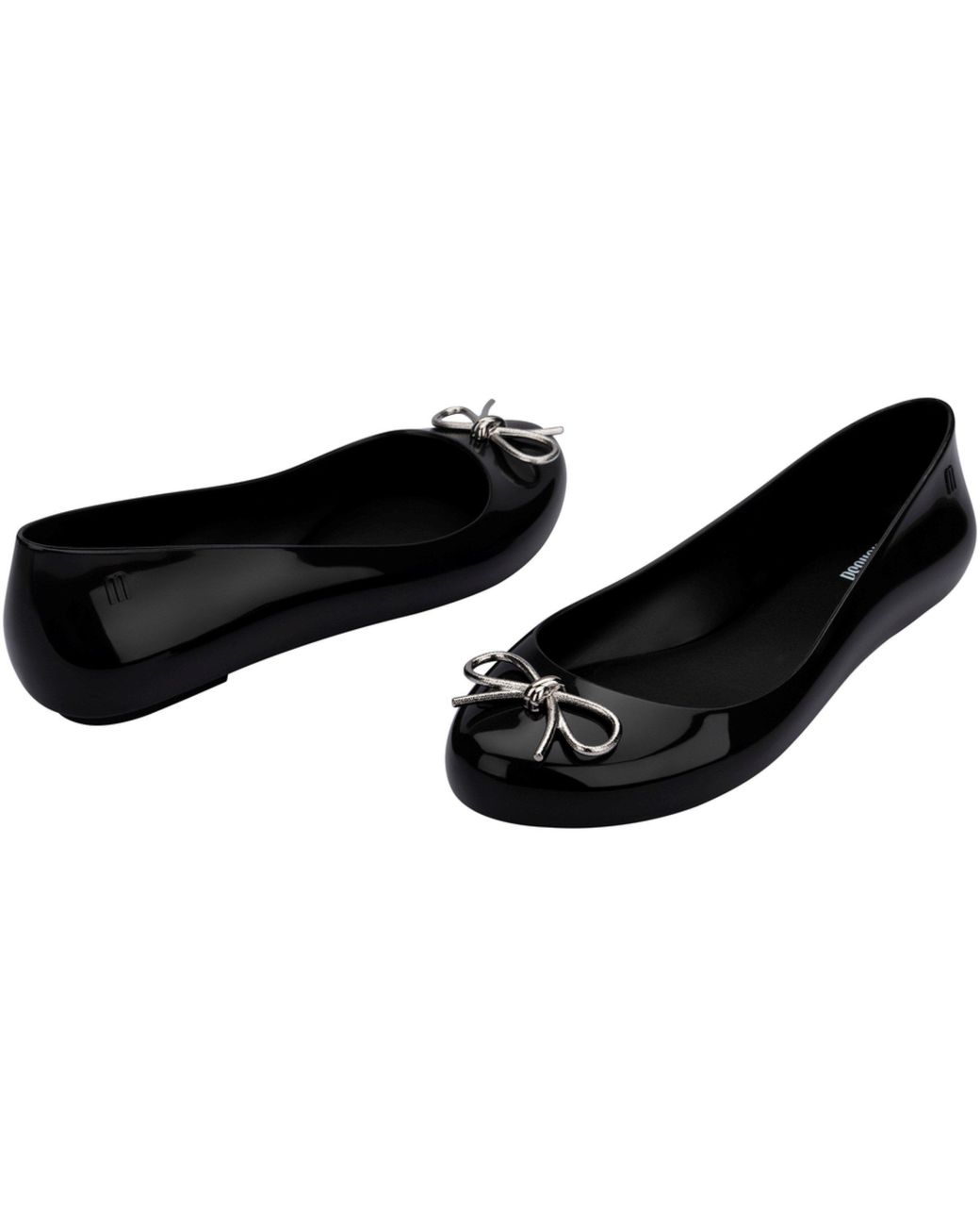 Melissa Black Slider Slippers