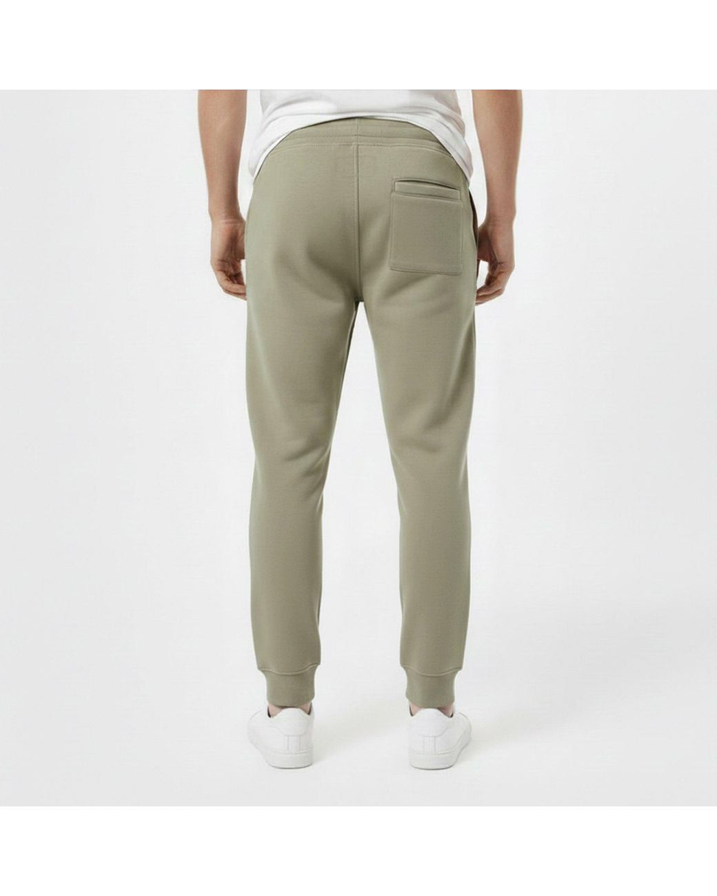 Jack Wills Green Jacquard Logo Joggers for men