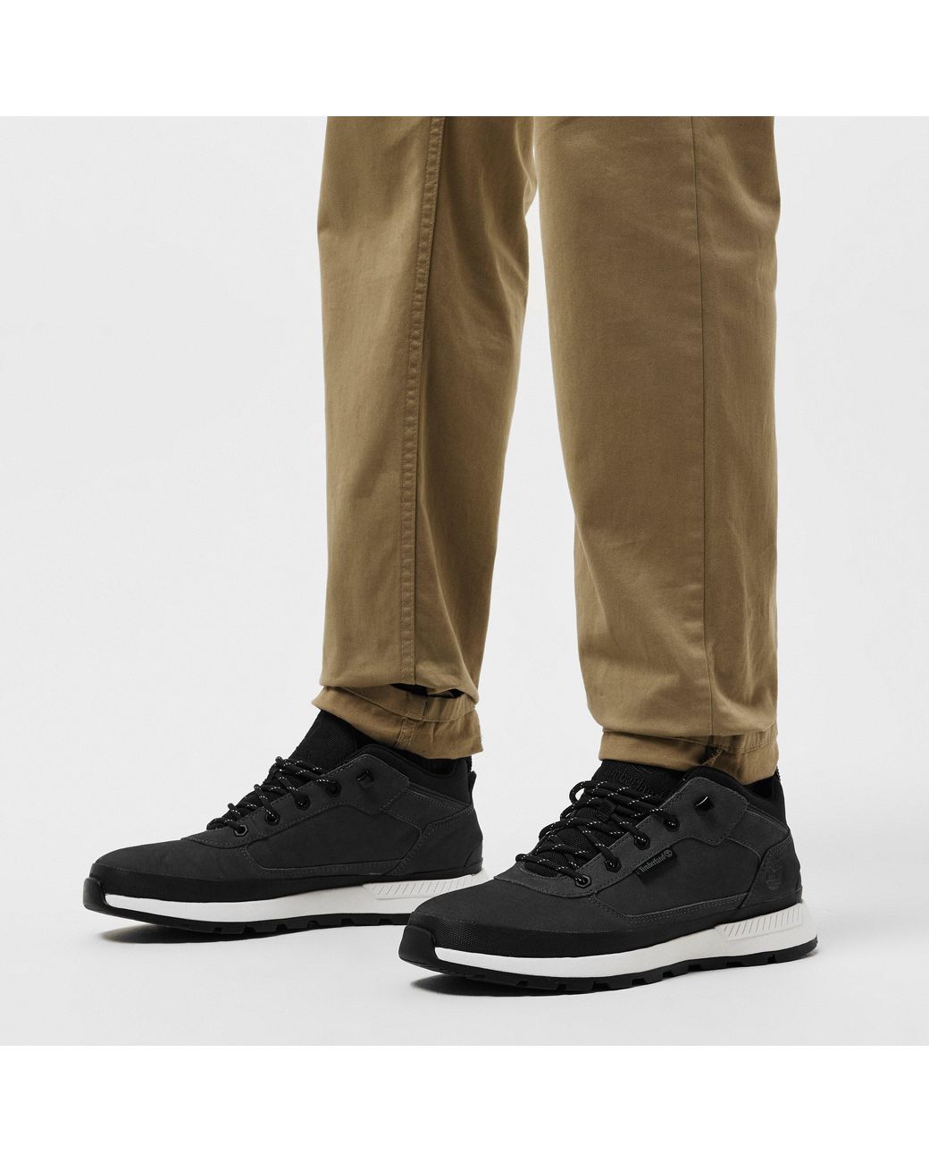 Timberland Black Field Trekker Mid Boots for men