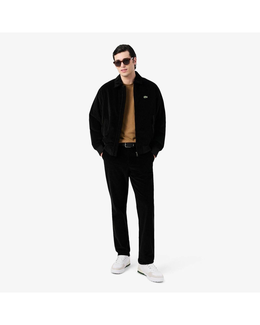 Lacoste White Slam Break Sn72 Leather Low-Top Trainers for men