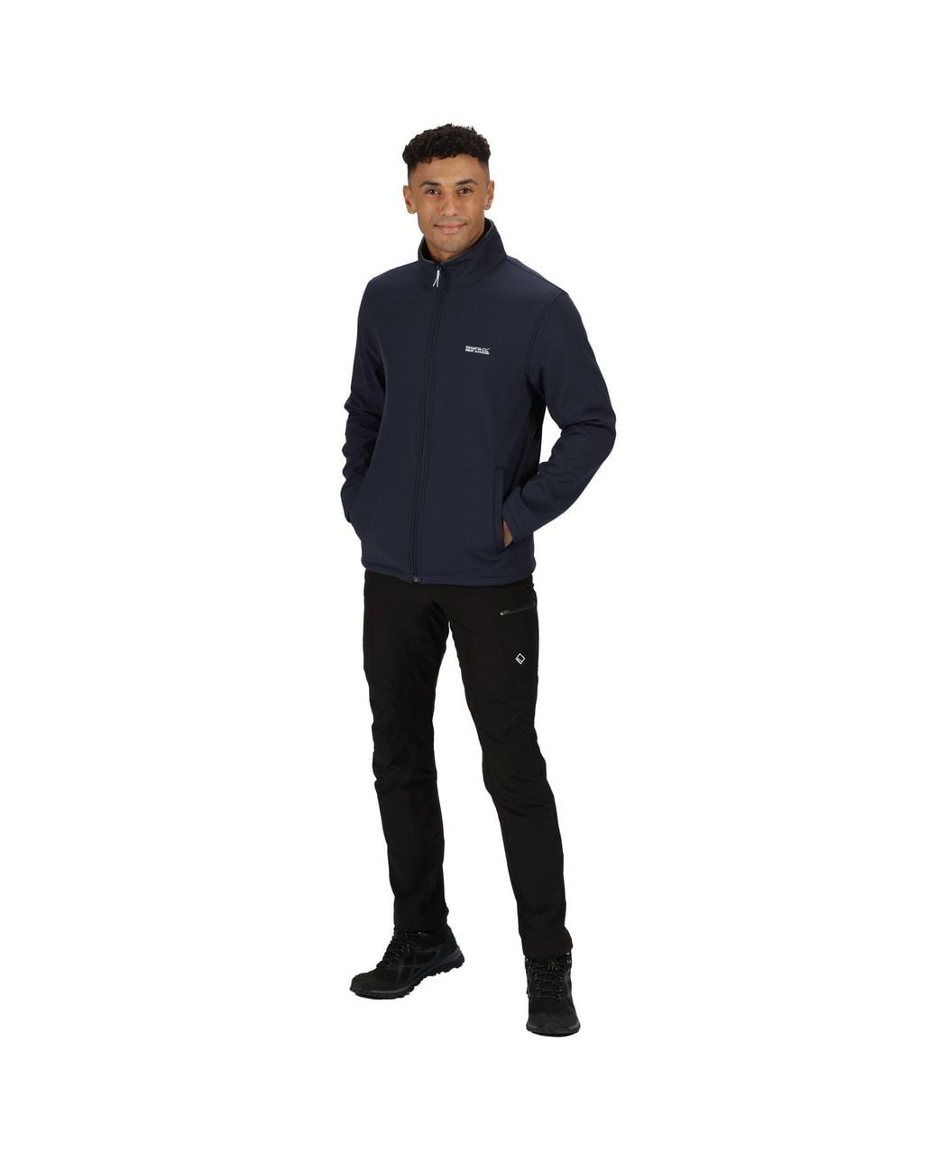 Regatta Blue Cera V Softshell Midlayer for men