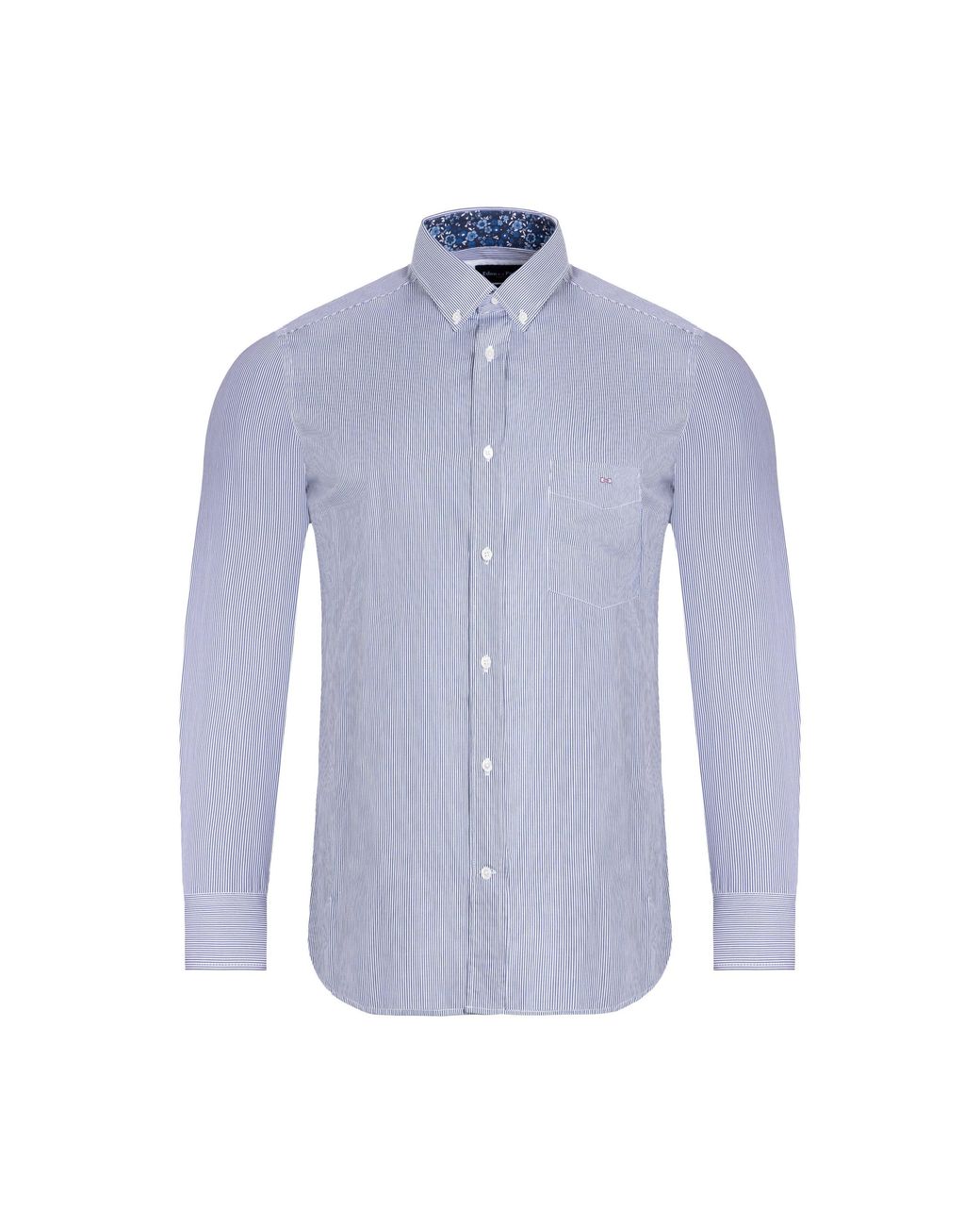 Eden Park Blue Striped Shirt for men