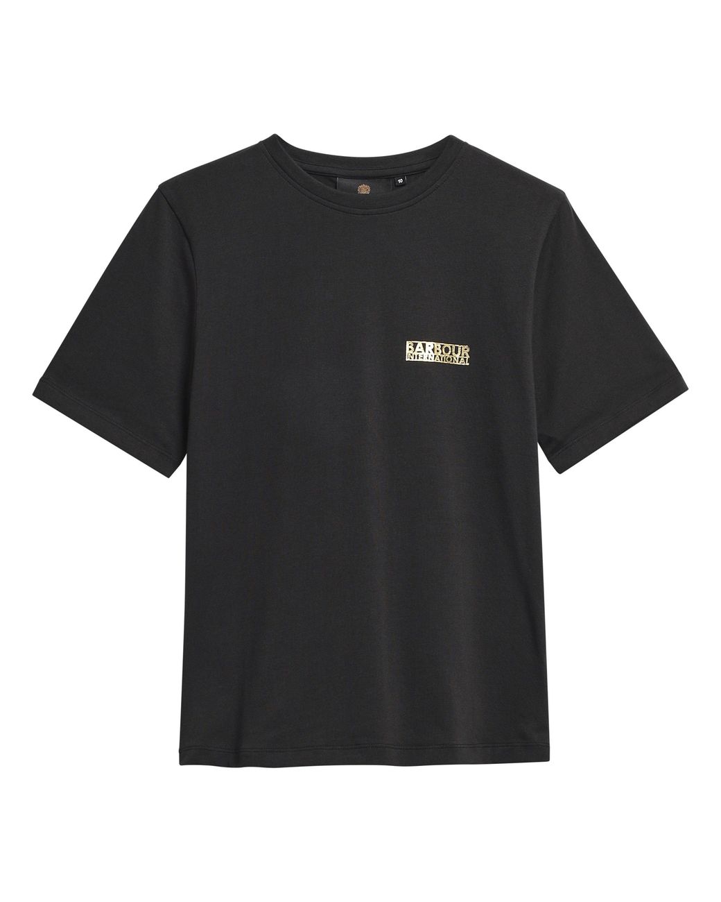 Barbour Black Colletta Cotton Short-Sleeve Slim-Fit T-Shirt