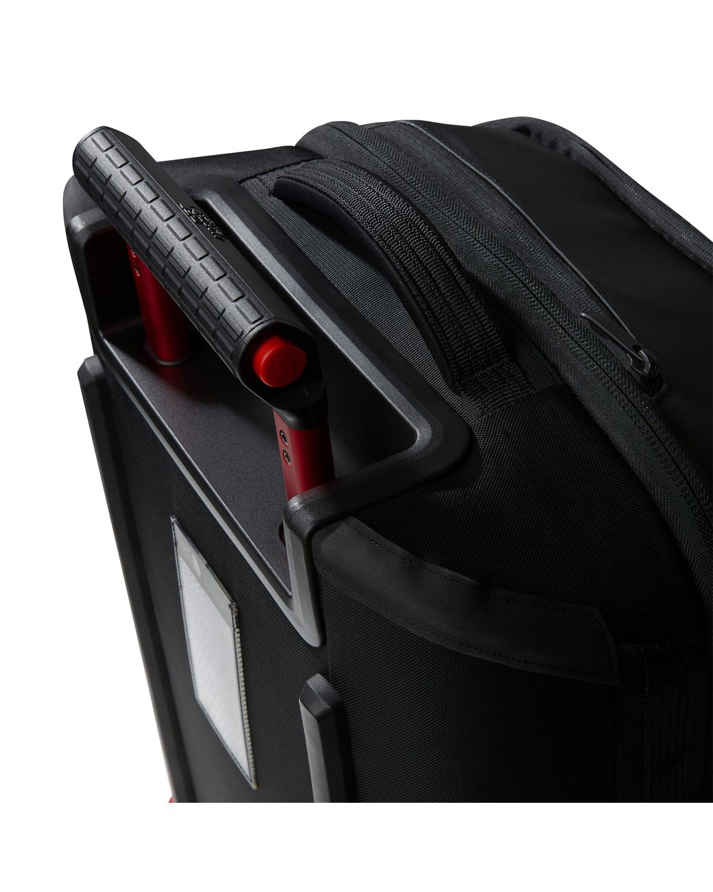 The North Face Black Base Camp Rolling Thunder Soft Suitcases for men
