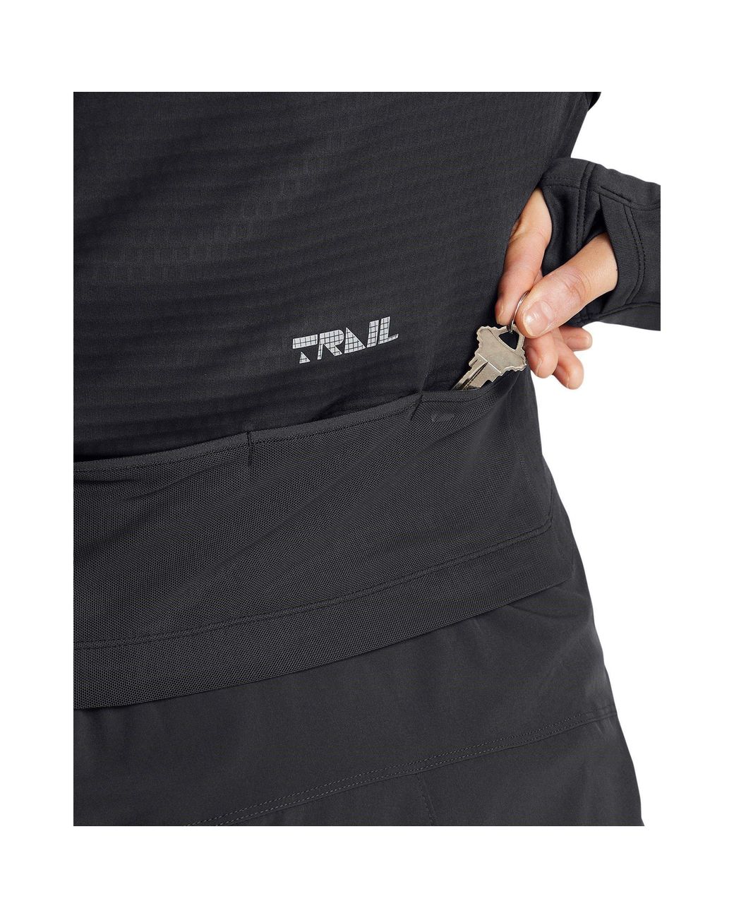 Under Armour Green Trail Run Long-Sleeve Performance Running Top