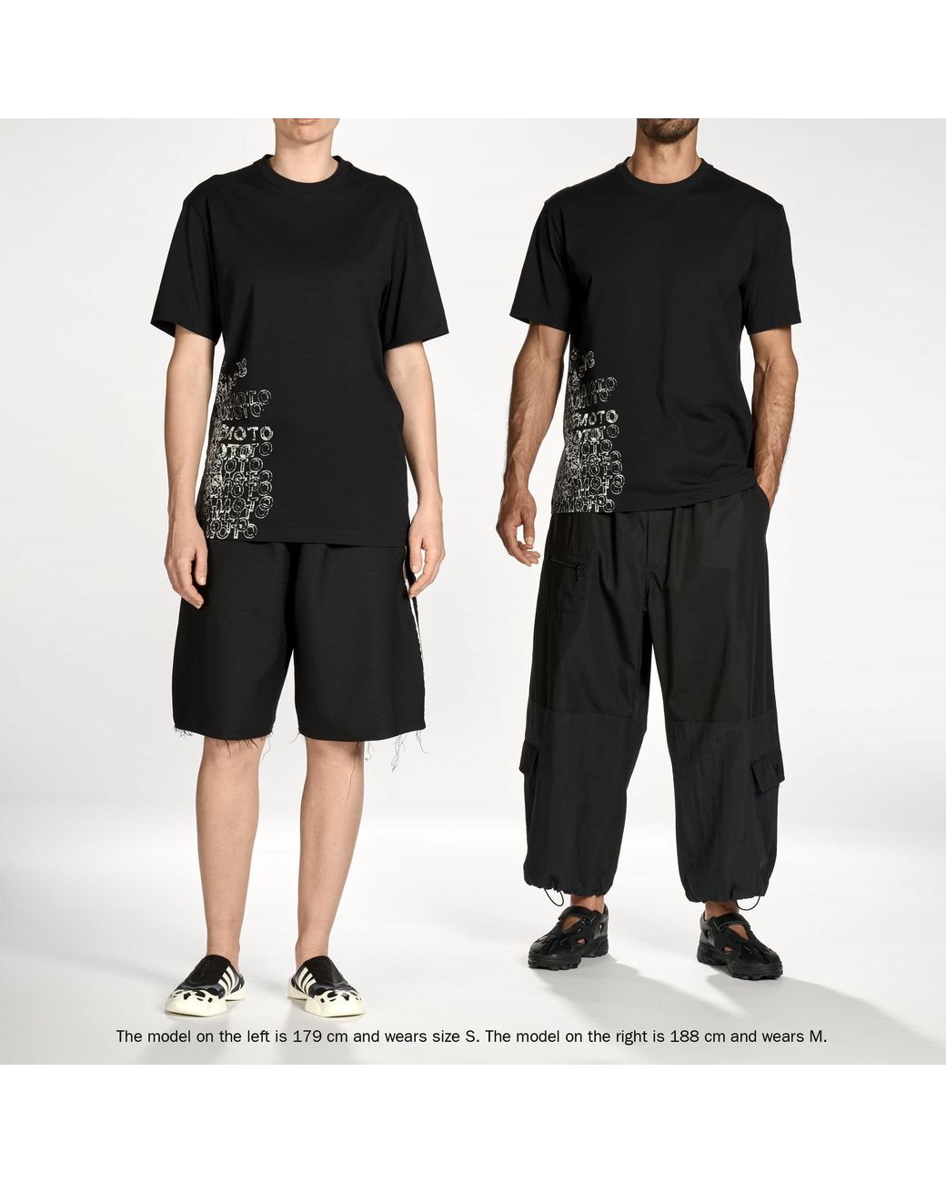 Y-3 Black Gfx T-Shirt for men