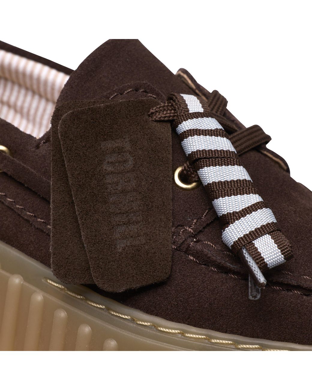 Clarks Brown Moc Toe Formal Shoes