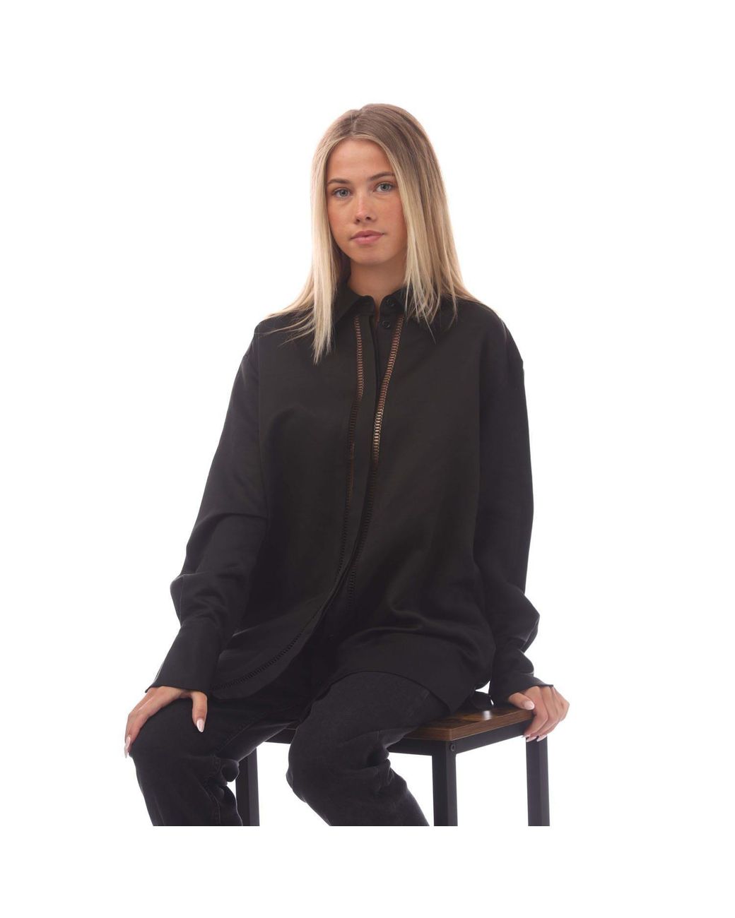 HUGO Black Beina Blouse
