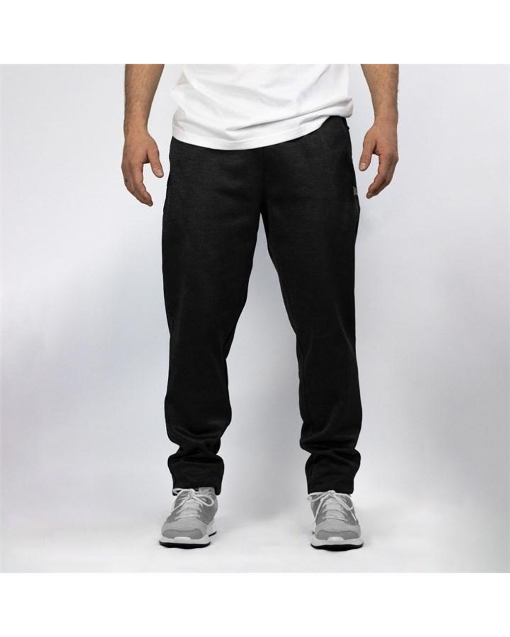 Grey poly joggers sale
