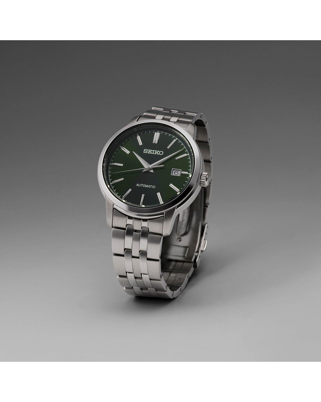Seiko Green Quartz Analogue Watch for men
