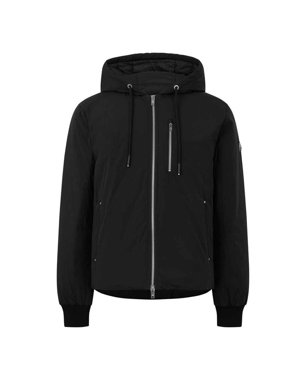 Moose Knuckles Black Mk Northdale Hood Jkt for men