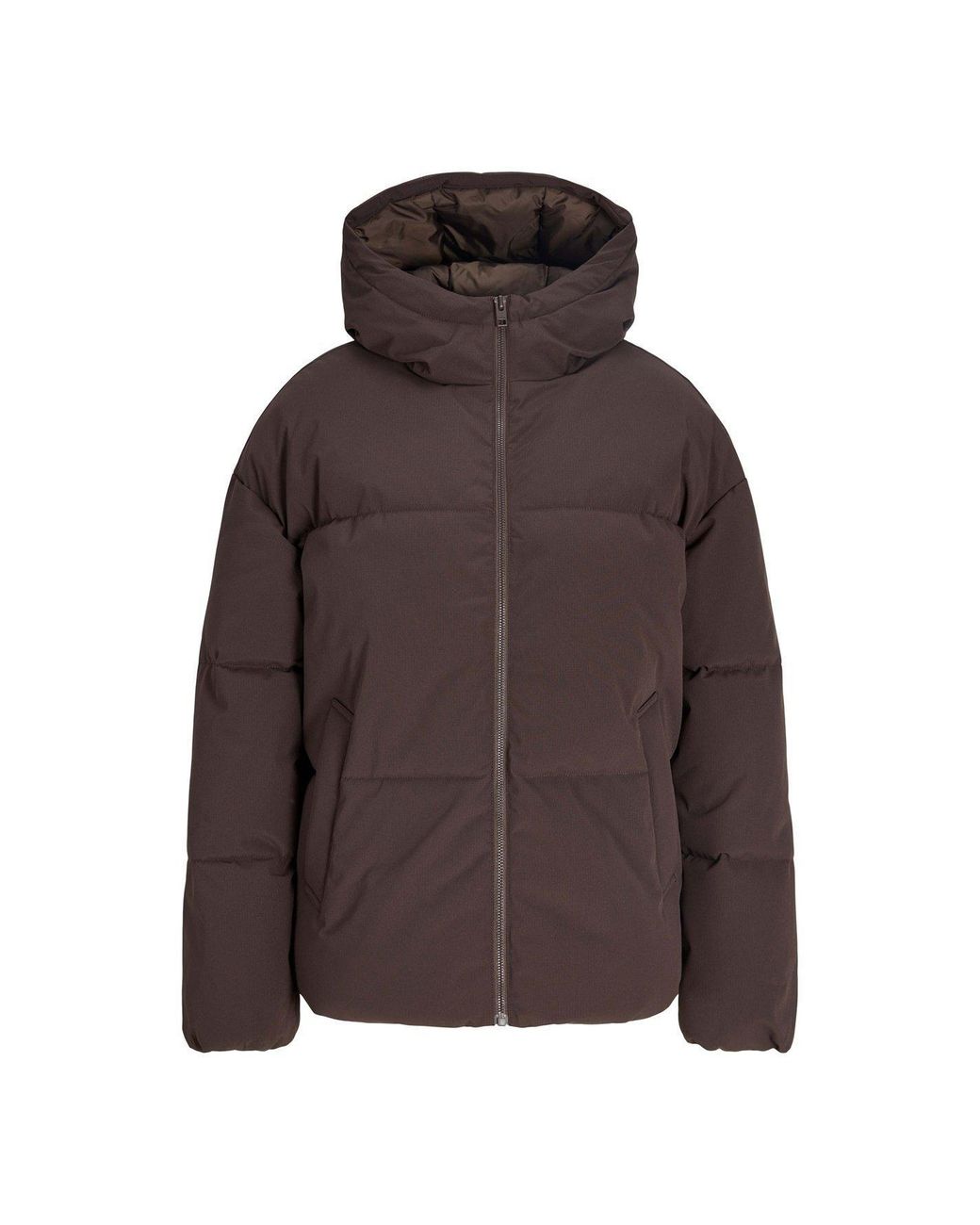 JJXX Brown Galaxy Puffer Jacket