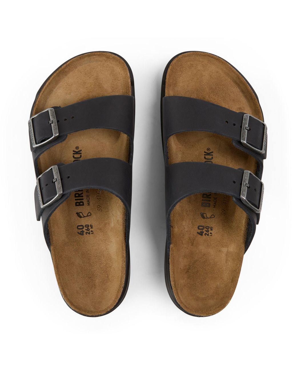 Birkenstock Black Bstk Arizona Ct W Leoi 64