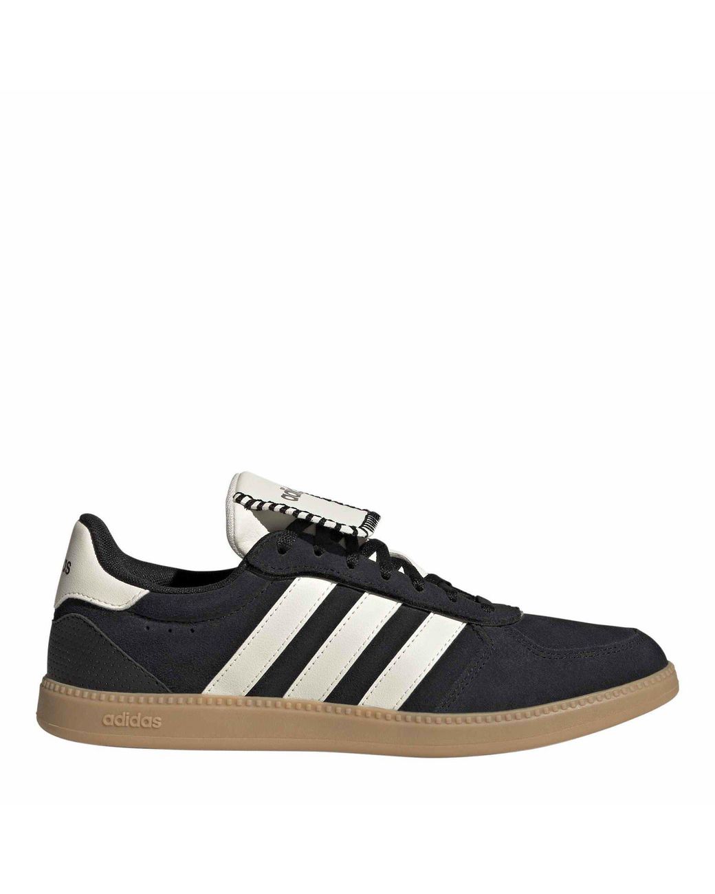 Adidas Blue Breaknet Sleek Suede Low-Top Trainers