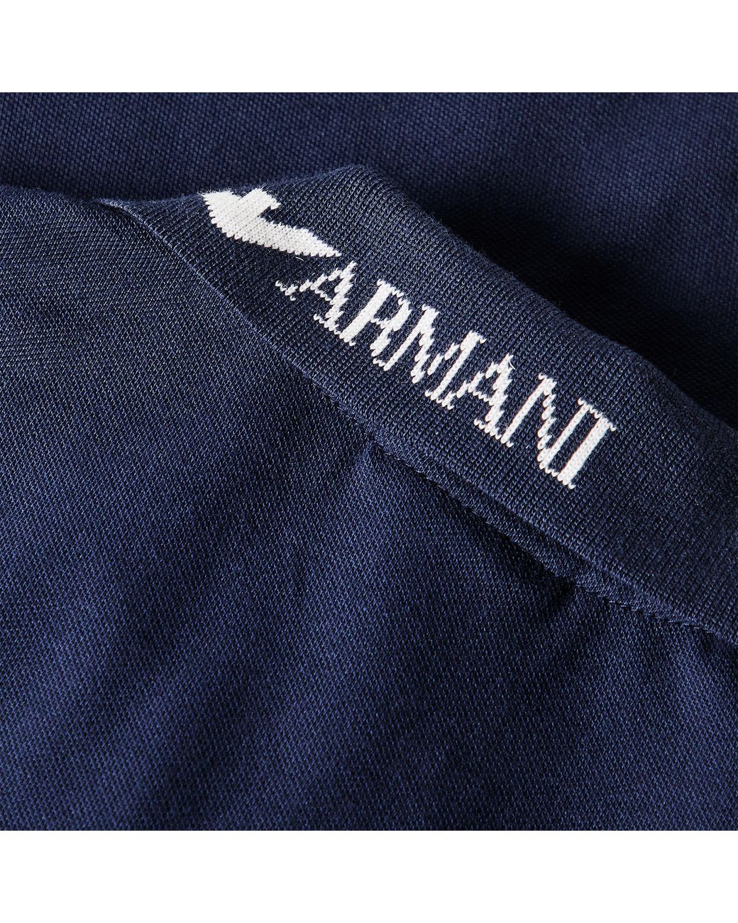 Emporio Armani Blue Short Sleeve Polo Shirt for men