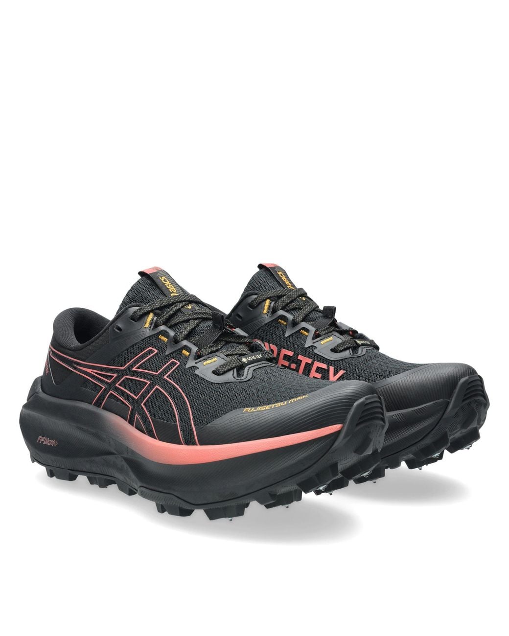 Asics Gray Fujisetsu Max Gtx Trail Running Shoes