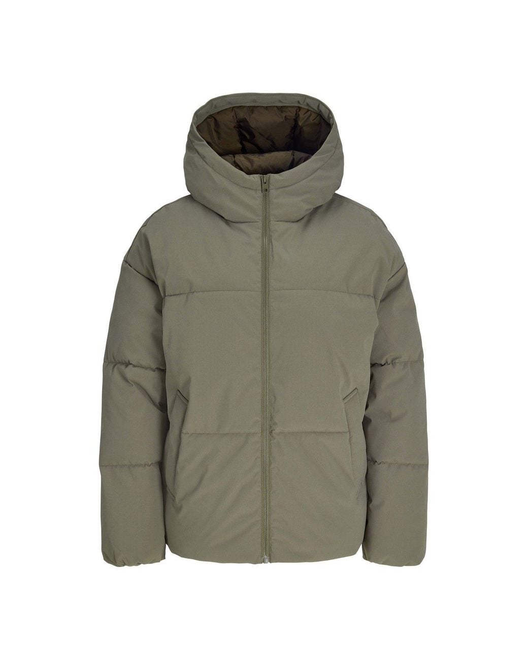 JJXX Green Galaxy Puffer Jacket