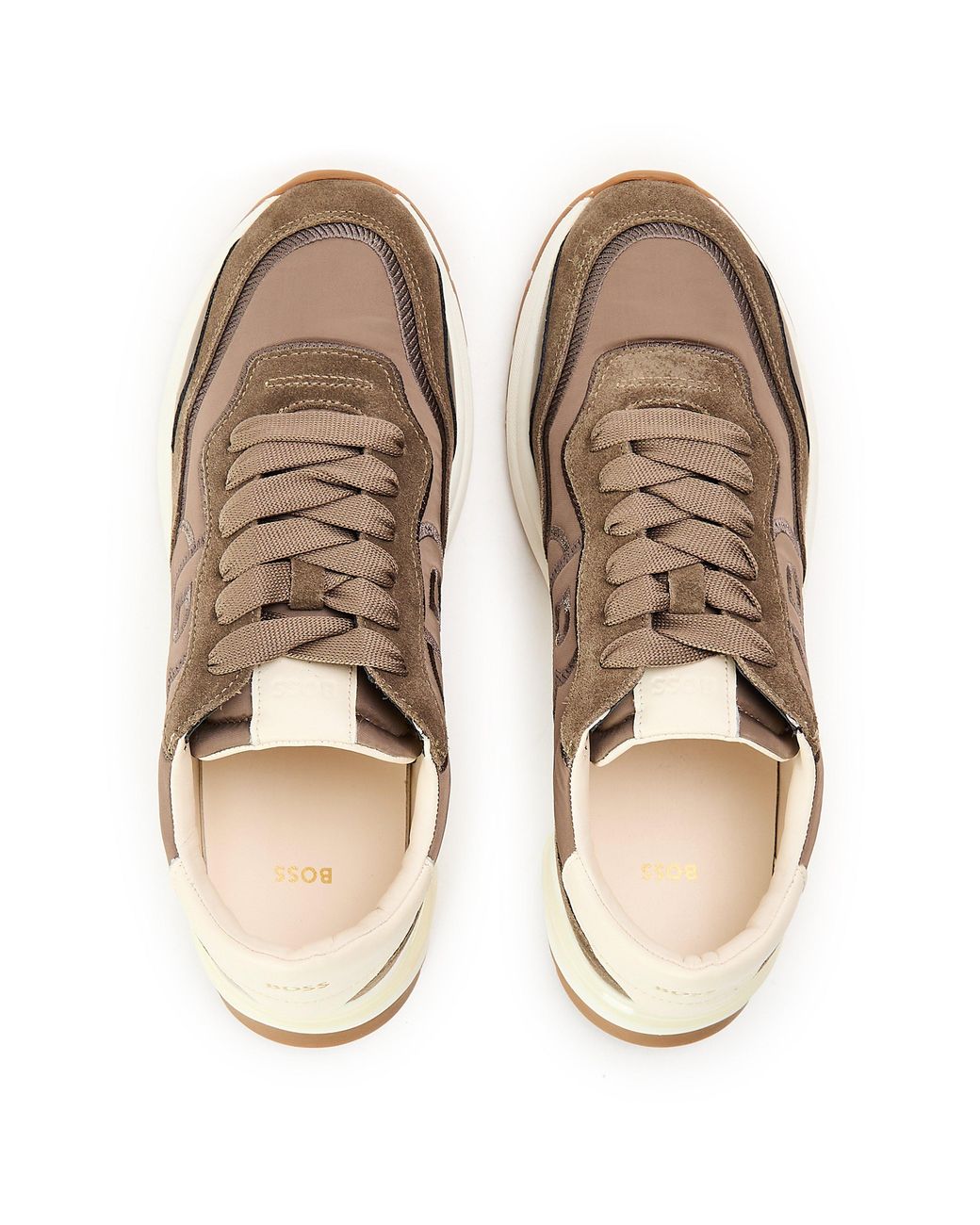 Boss Brown Skylar Chunky Trainers