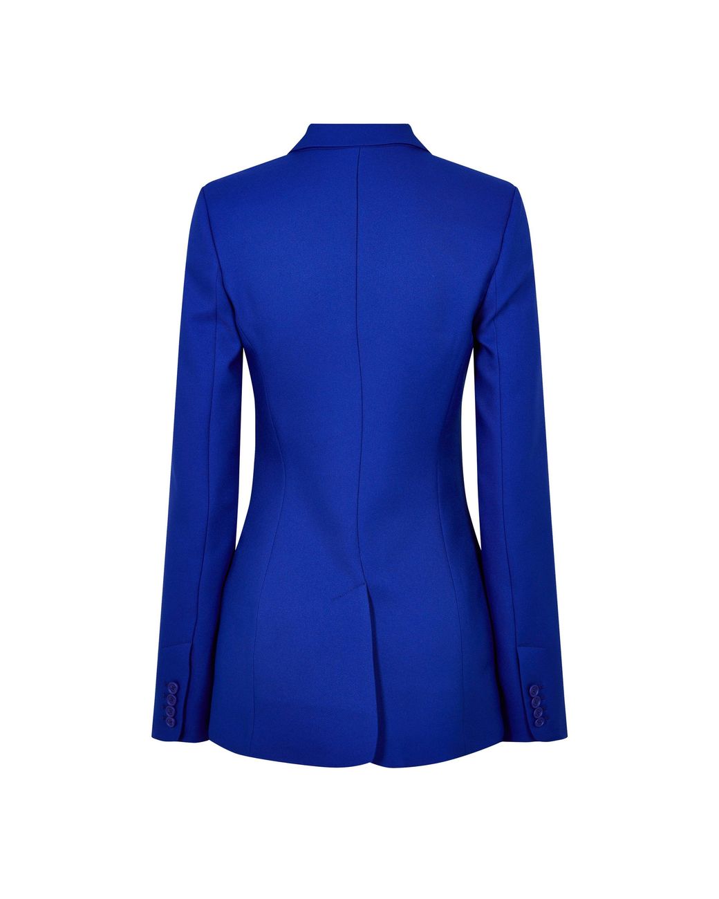 Off-White c/o Virgil Abloh Blue Darted Twill Long Sleeve Tailored Fit Blazer