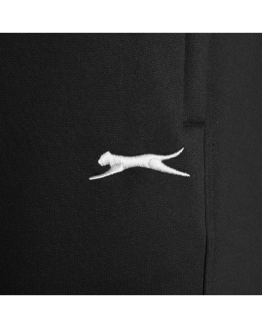 Slazenger 1881 Black Open Hem Fleece Pants for men