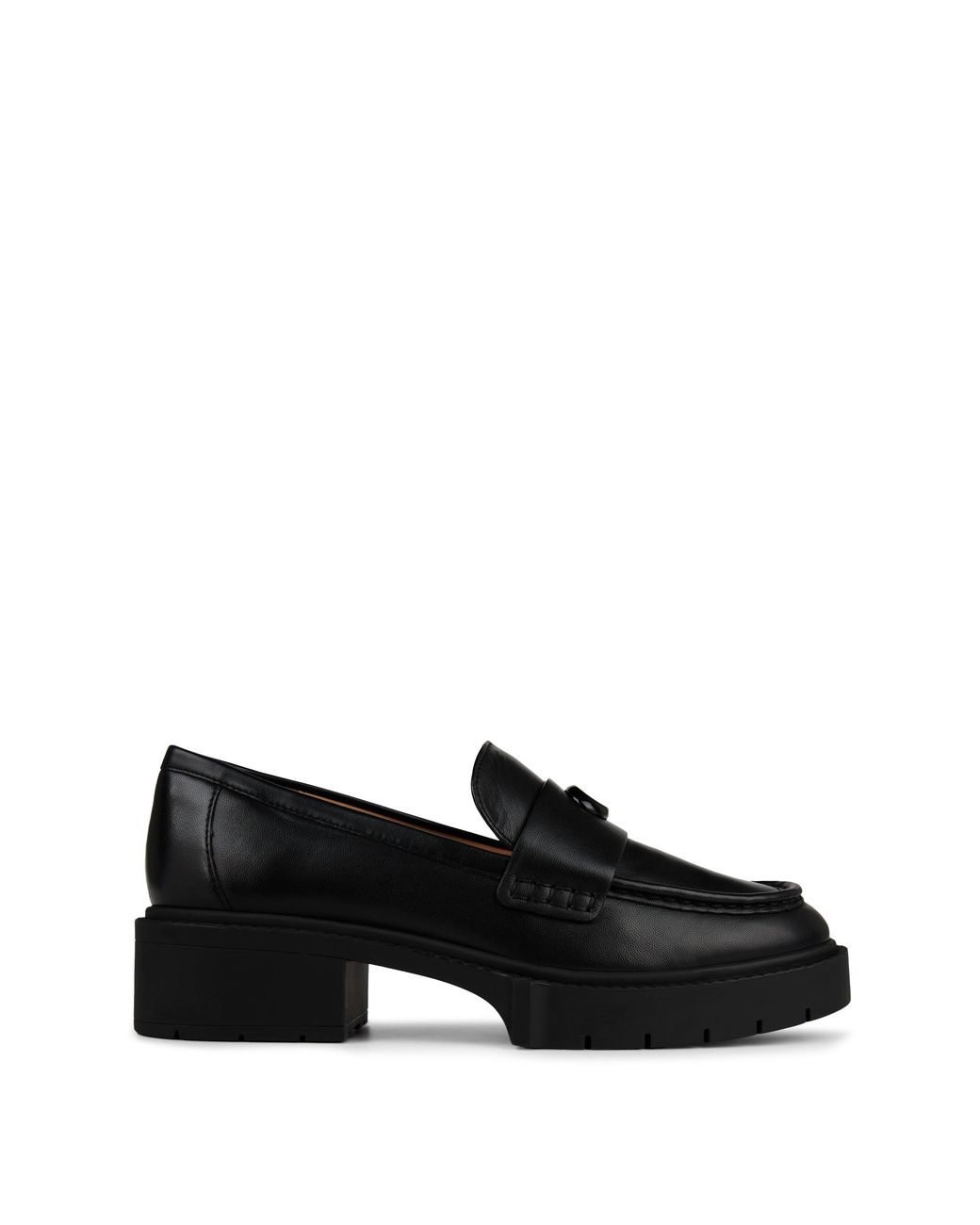 COACH Black Leah Loafer