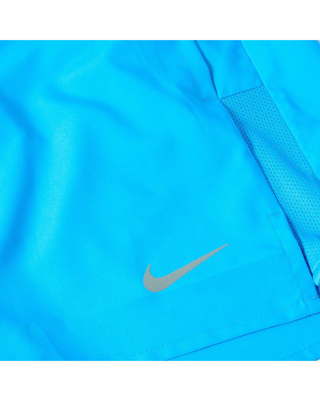 Nike Blue Dri-Fit Challenger 5 Brief-Lined Versatile Shorts for men