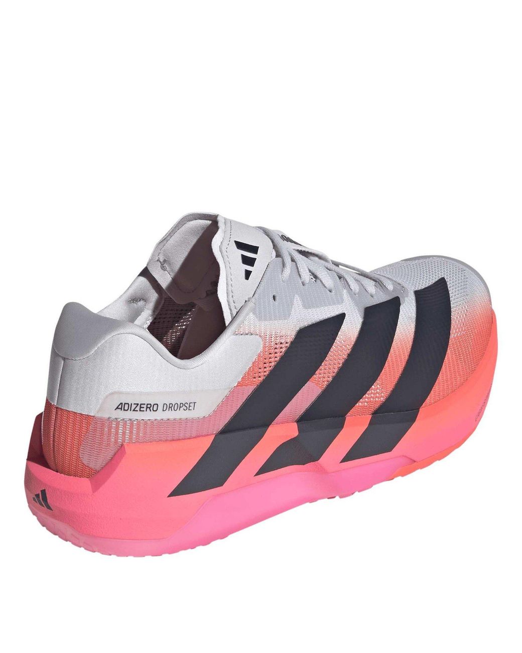 Adidas Pink Adizero Dropset Training Shoes for men