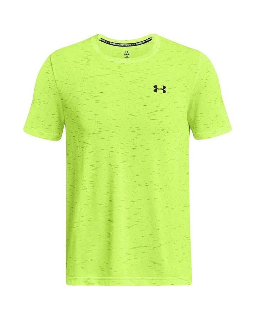 Lime green clearance under armour shirt