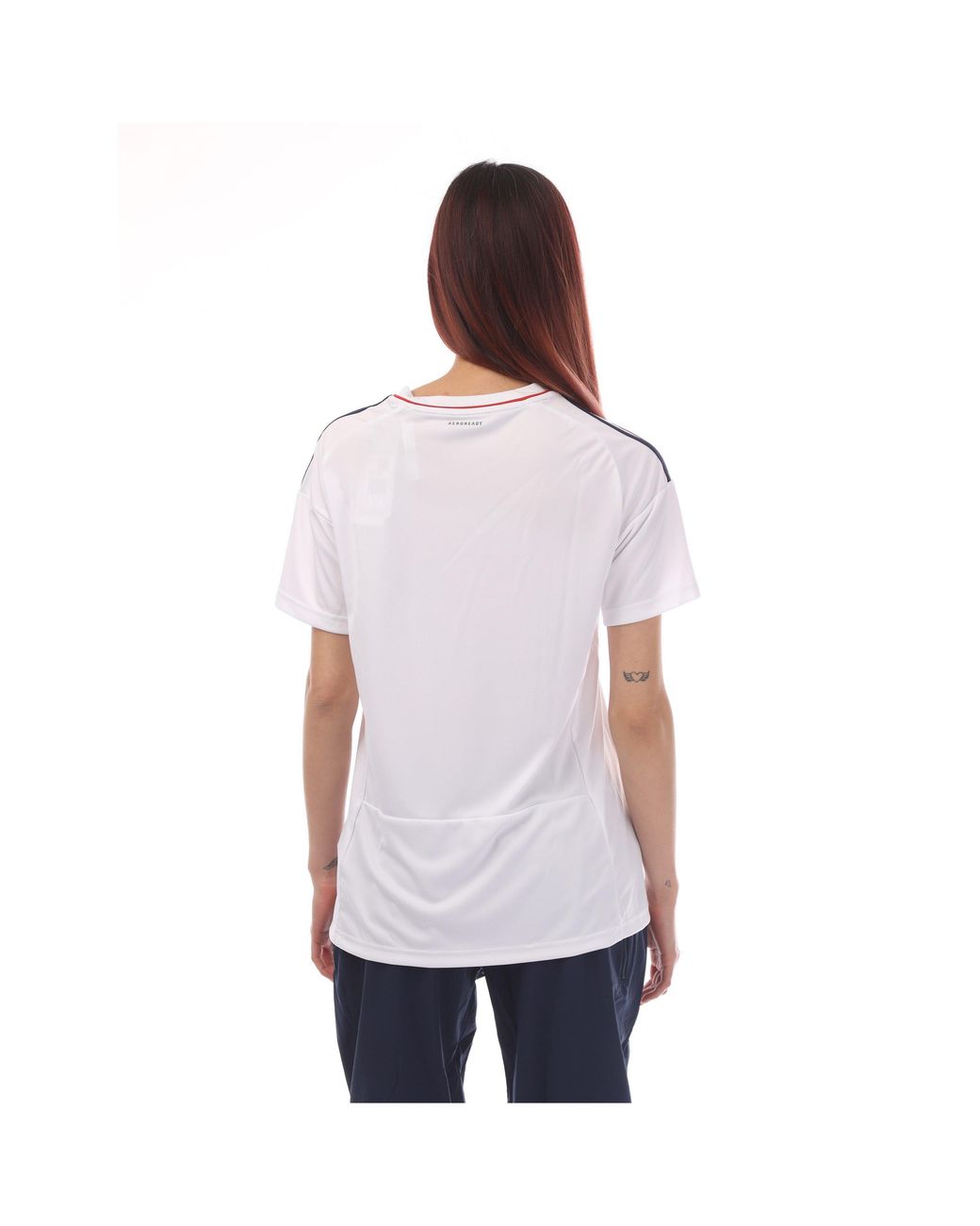 Adidas Red France Licensed Short-Sleeve Performance T-Shirt