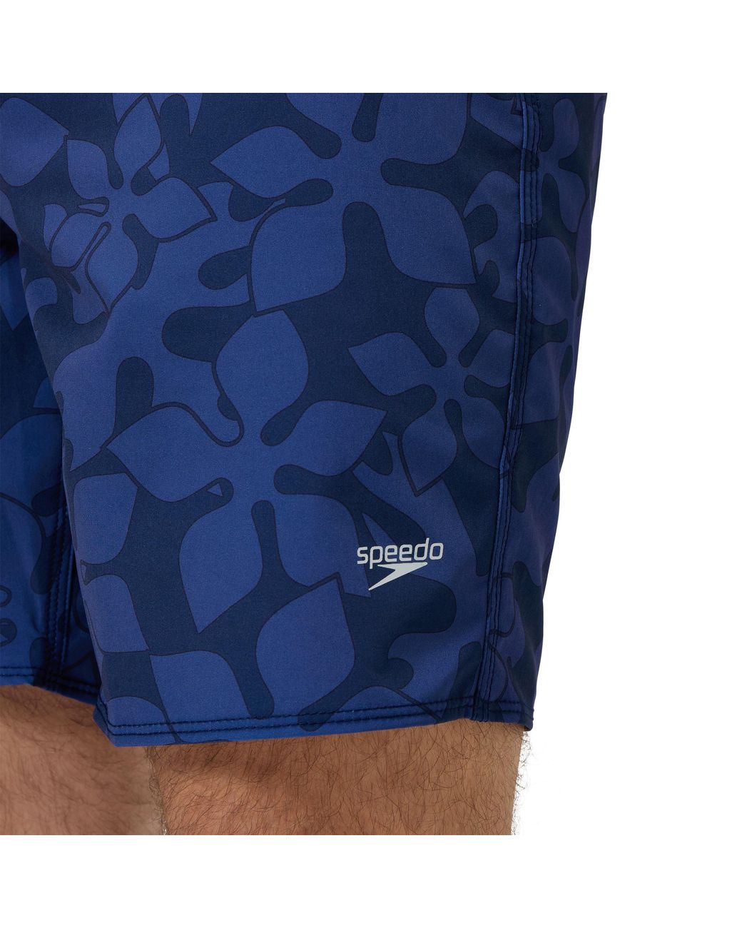 Speedo Blue The Lookout Print Swim Shorts for men