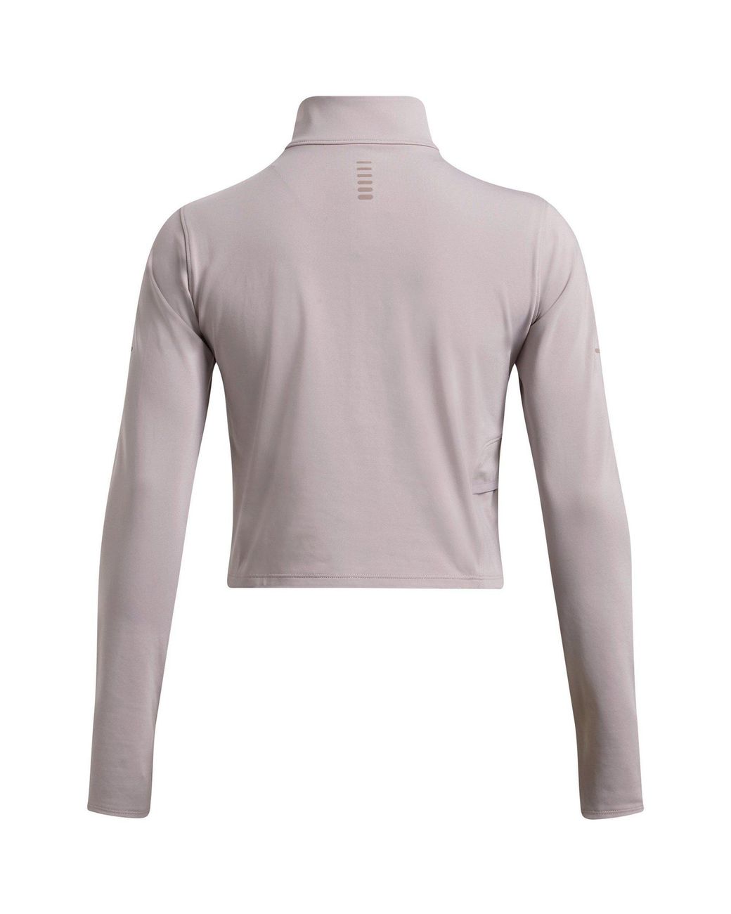 Under Armour Gray Launch Elite Half-Zip Long-Sleeve Performance Top