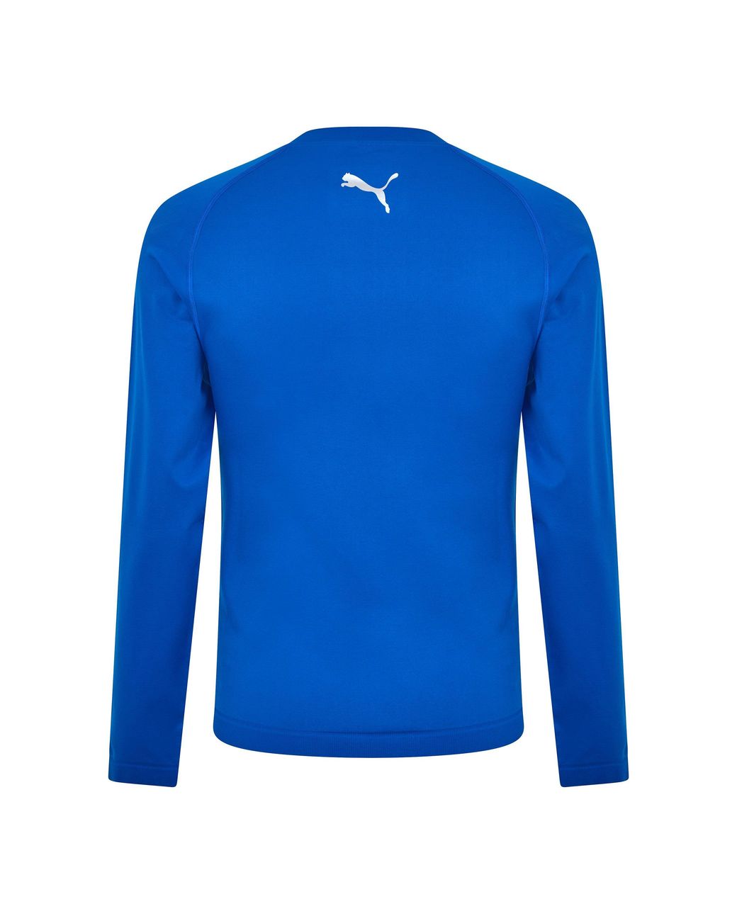 PUMA Blue Roundneck Ls Shirt (Vent) for men