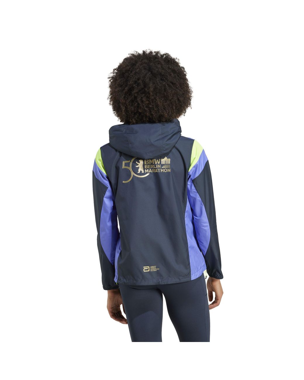 Adidas Blue Performance Running Jacket