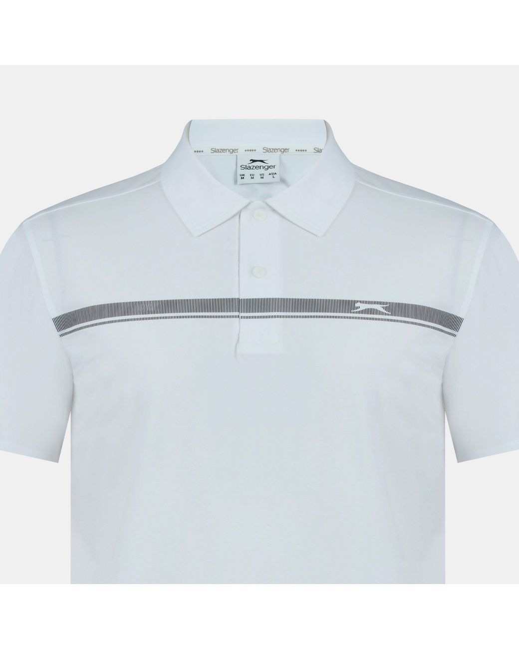 Slazenger 1881 Blue Slagenzer Golf Short Sleeve Performance Polo Shirt for men