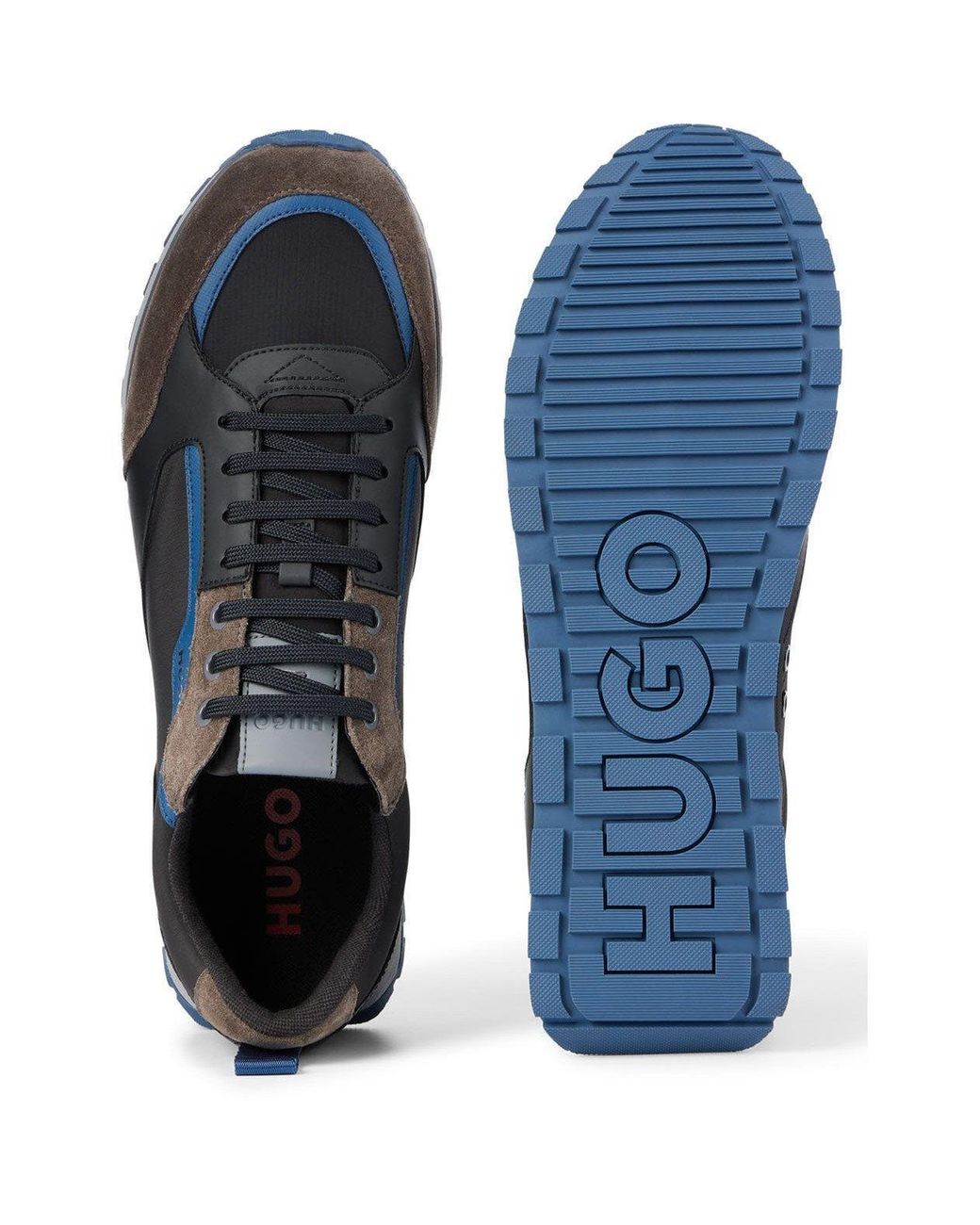 HUGO Blue Icelin Running Shoes for men