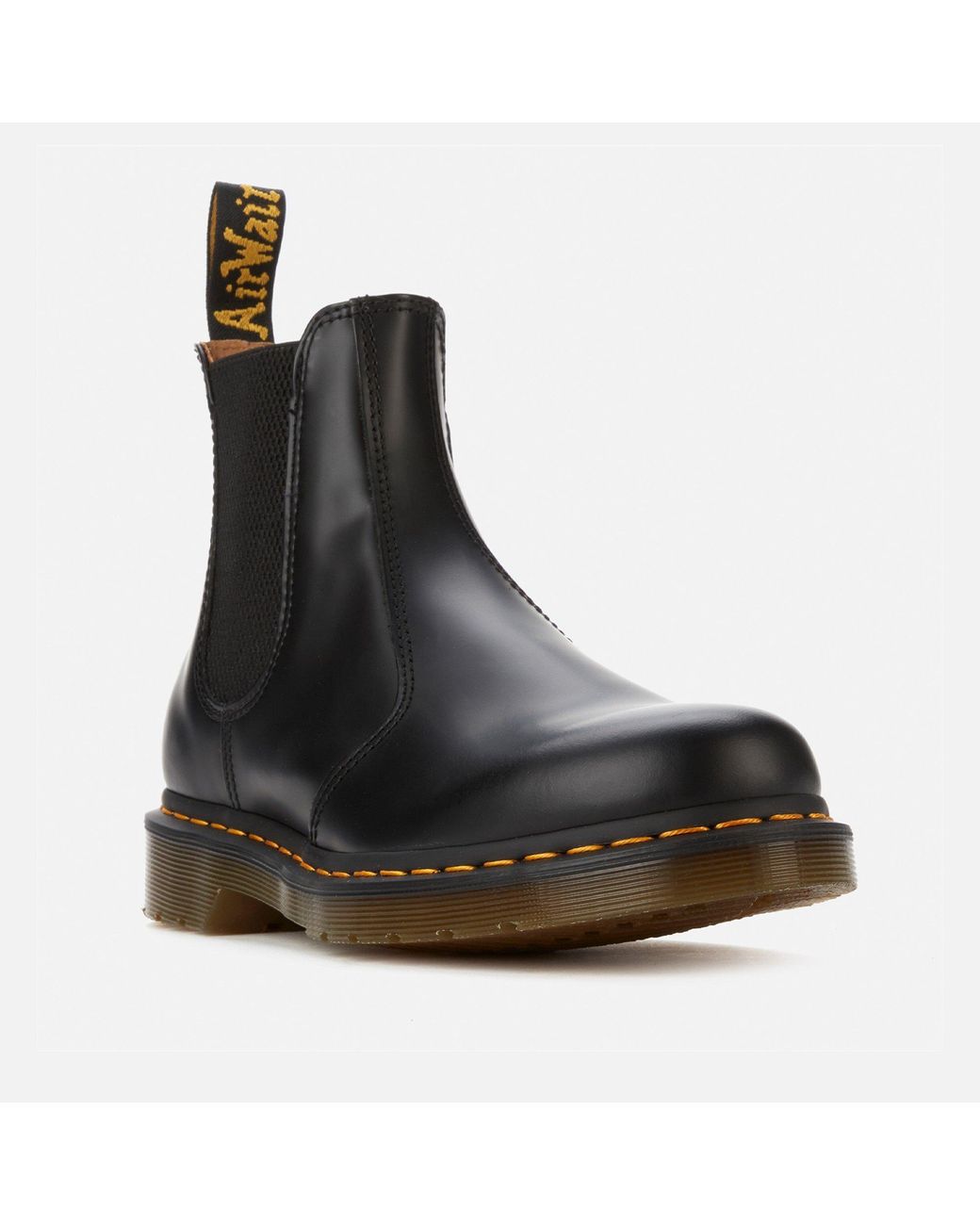 Dr. Martens Black 2976 Smooth Leather Chelsea Boot