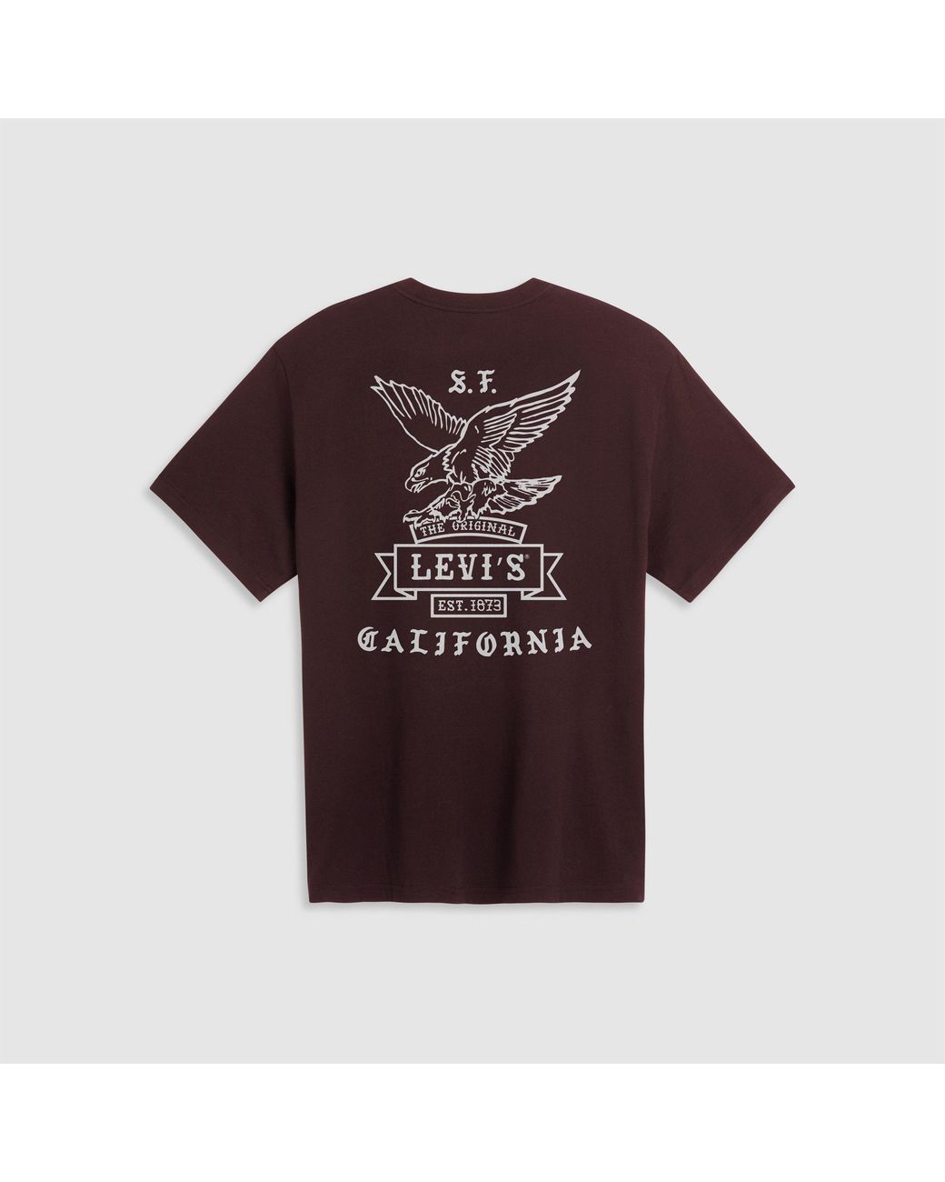 Levi's Purple Housemark Graphic T-Shirt for men