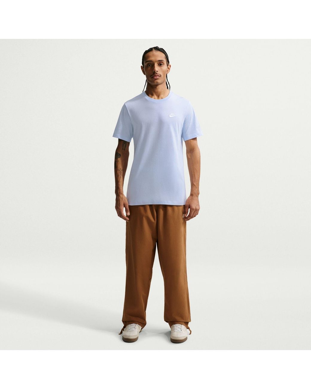 Nike Blue Sportswear Club T-Shirt for men