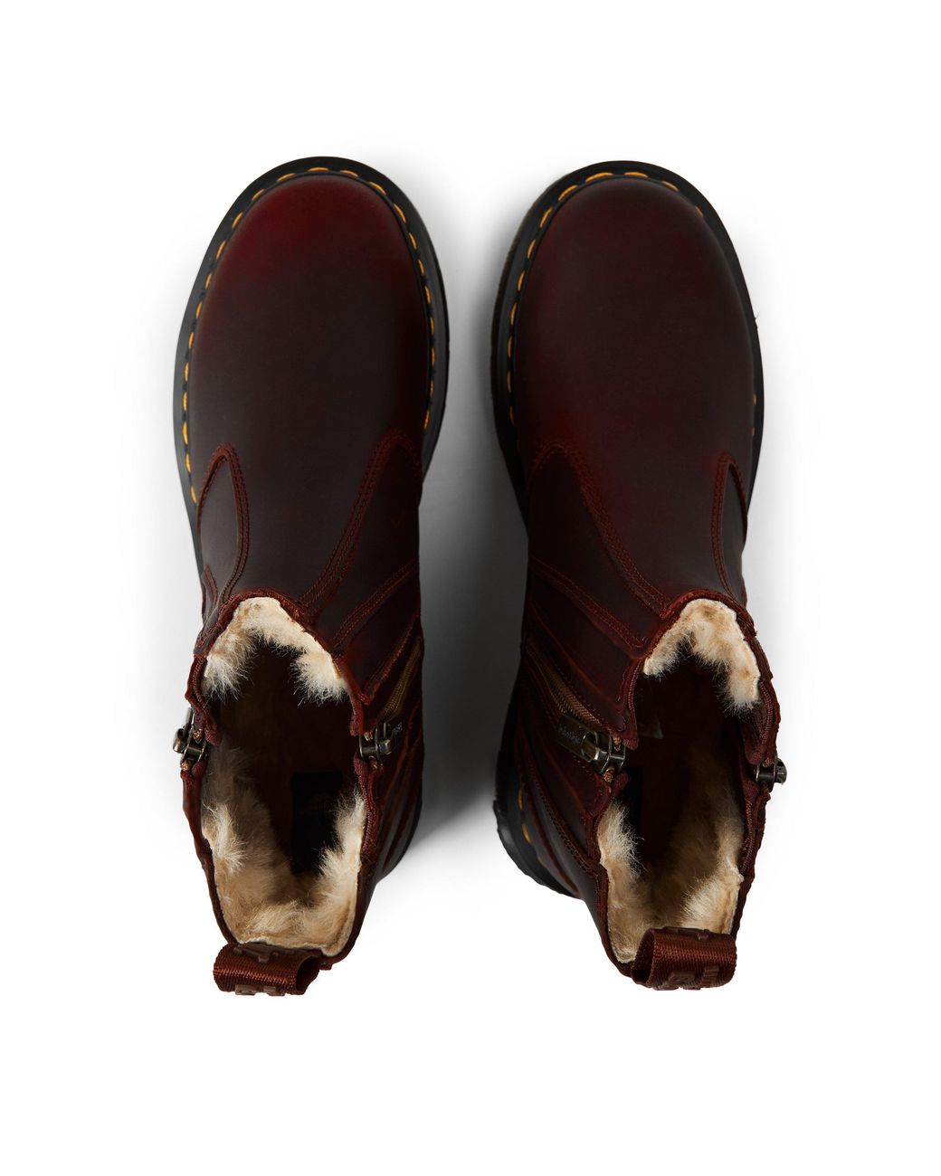 Dr. Martens Brown 2976 Alyson Zip Chelsea Boot