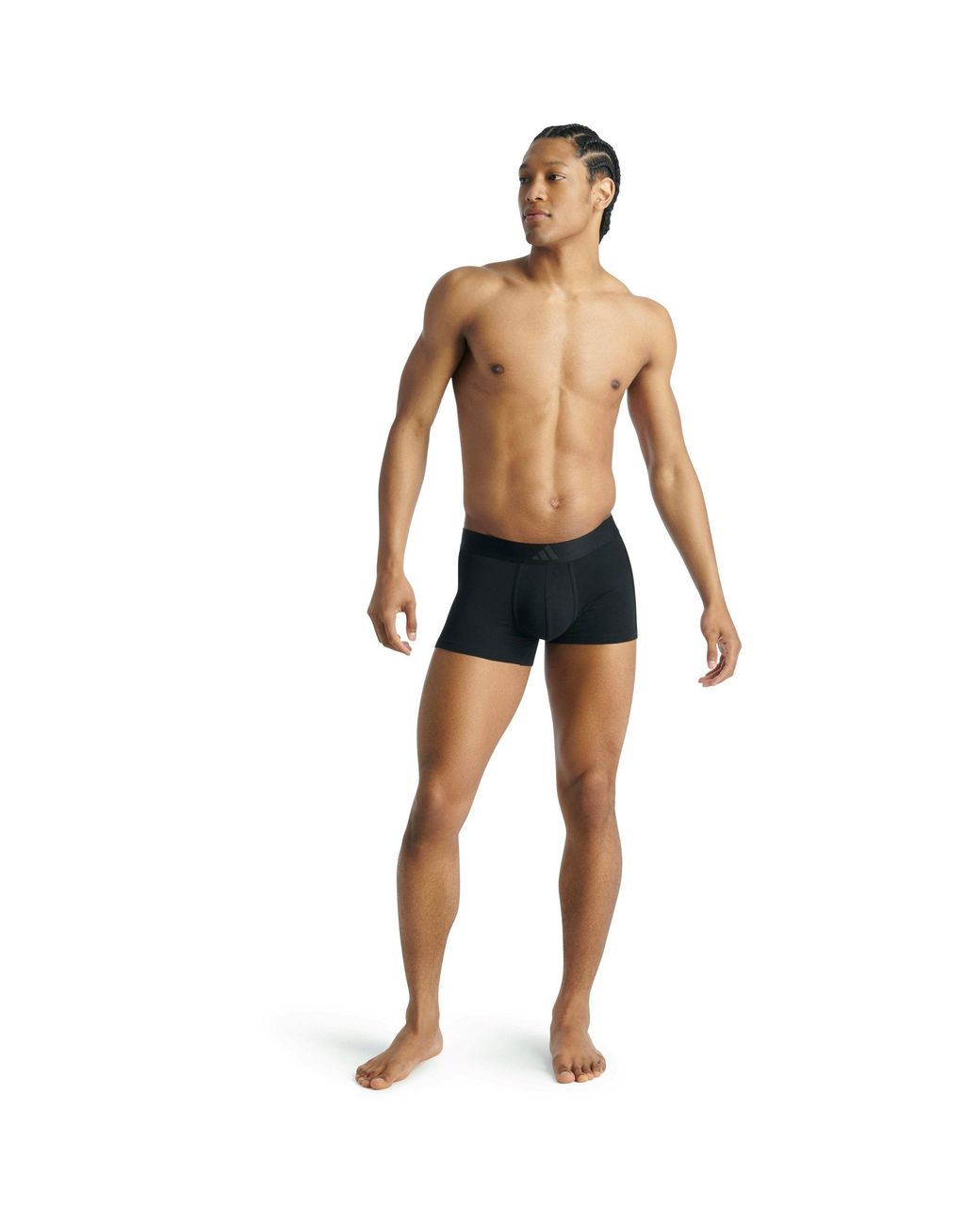 Adidas Black 2 Pack Boxers for men