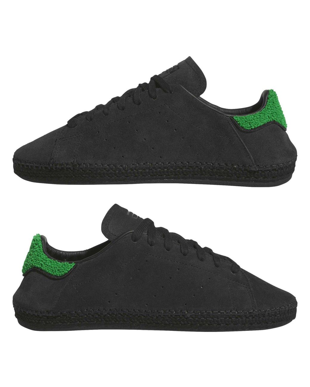 Adidas Black Clot Stan Smith Sneakers By Edison Chen for men