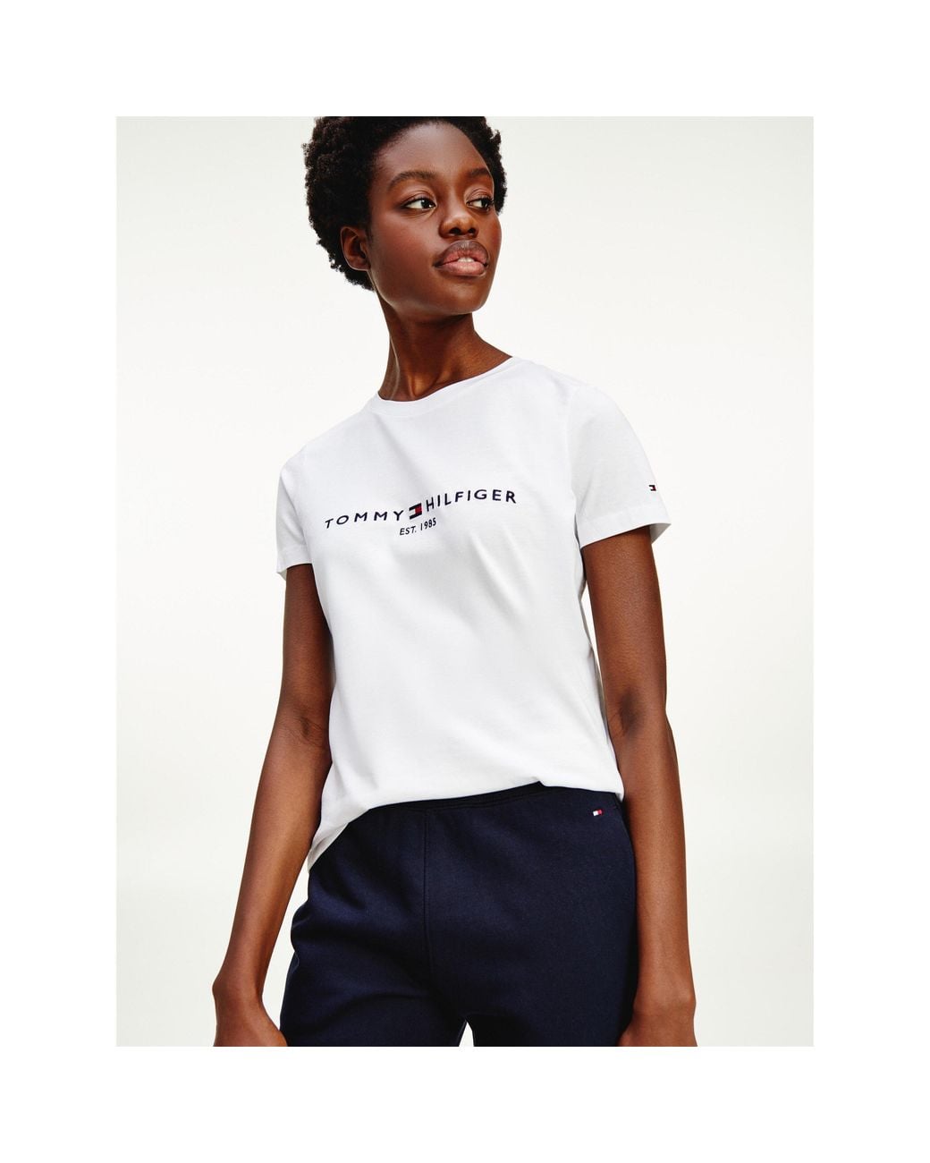 Tommy Hilfiger White Essential T Shirt