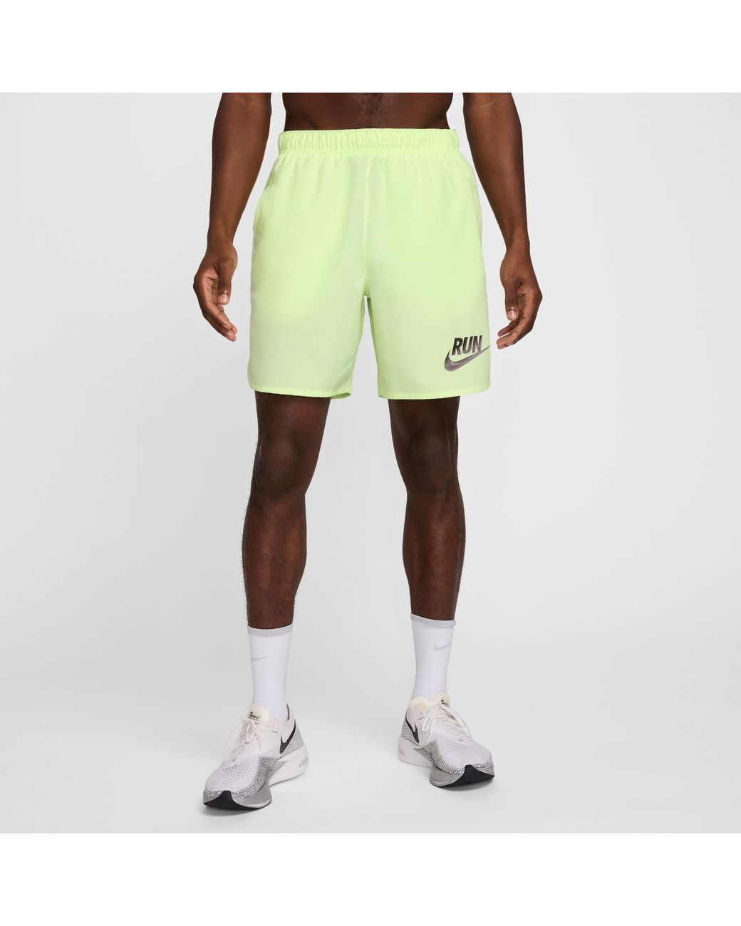 Nike Green Run Energy Challenger Running Shorts for men
