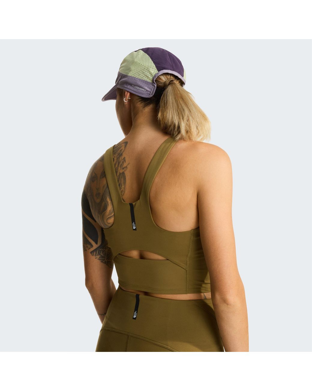 The North Face Green Jaida Longline Bra