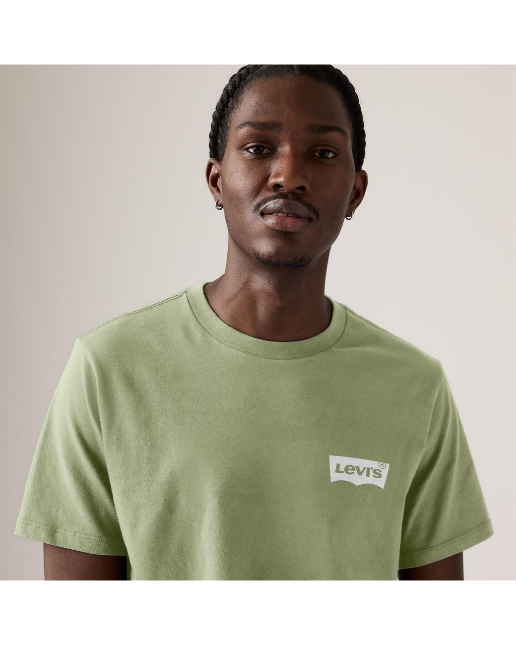 Levi's Green Housemark Graphic T-Shirt for men