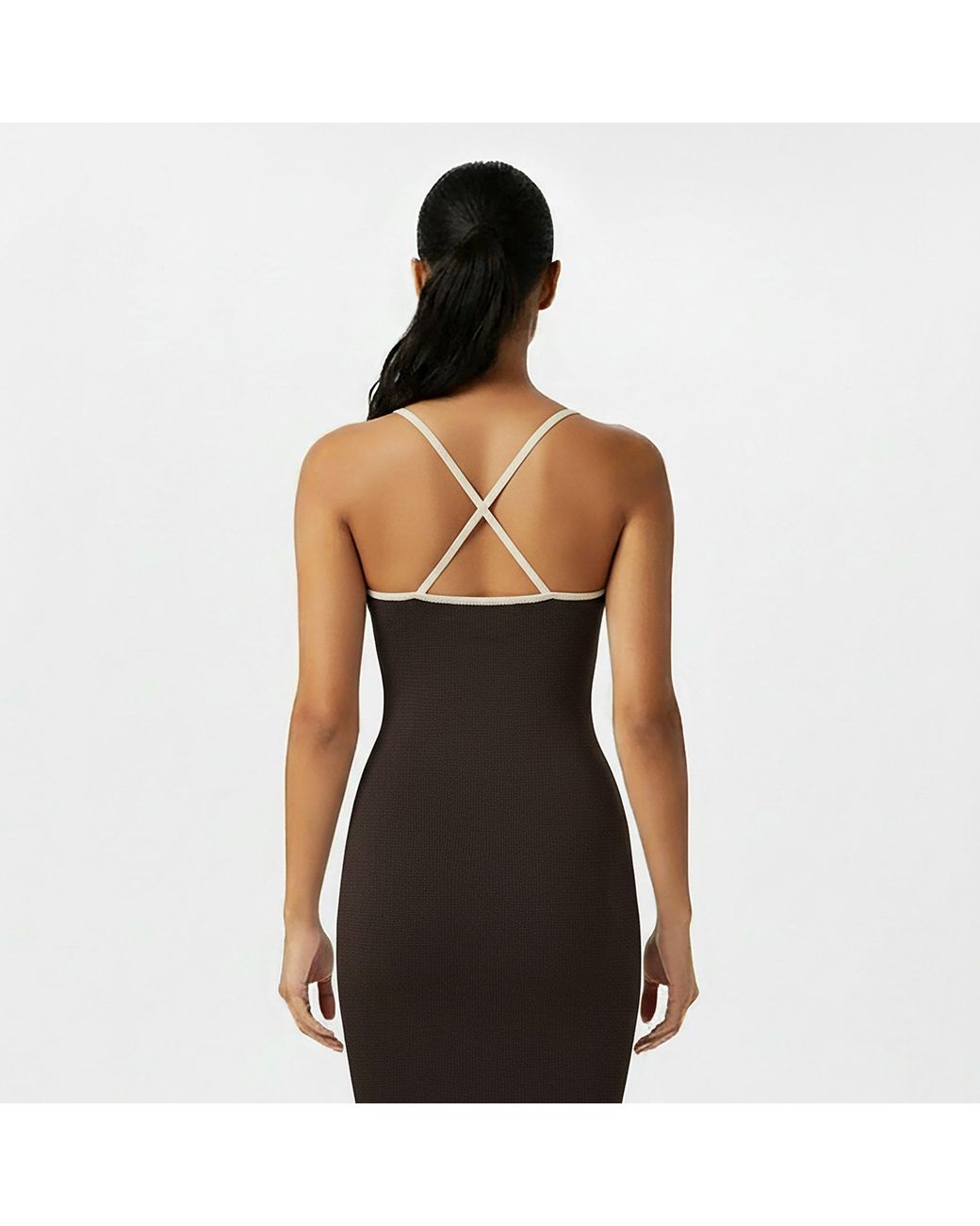 Jack Wills Black Stitch Mini Knitted Jumper Dress