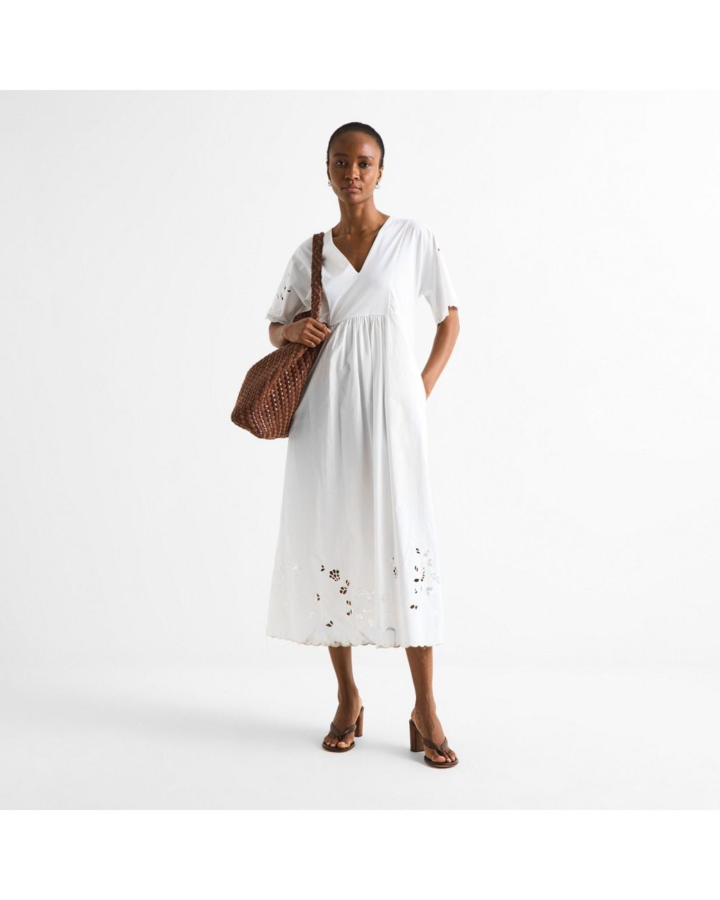 Weekend by Maxmara White Long Maxi Dress
