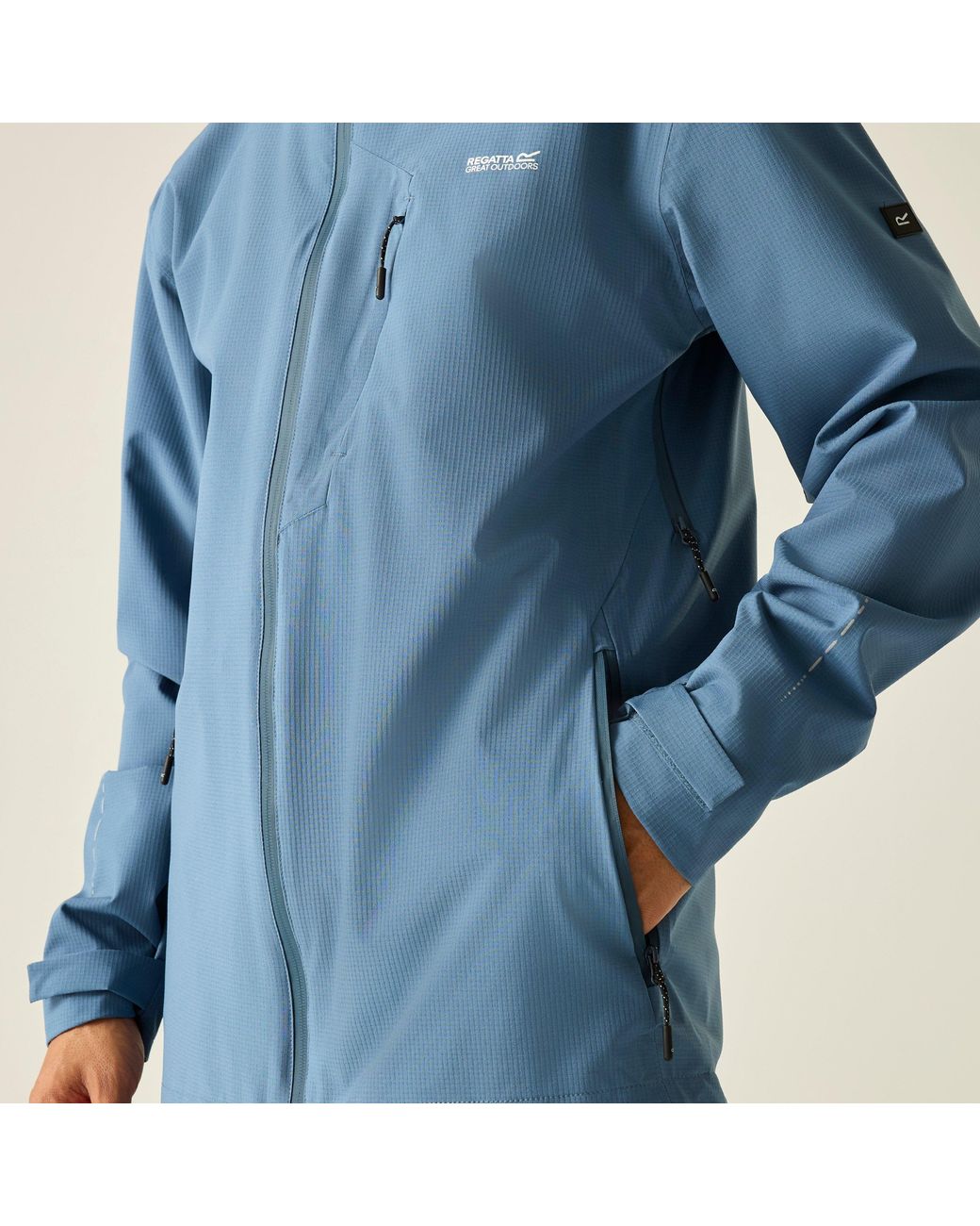 Regatta Blue Oklarna Waterproof Isotex Jacket for men